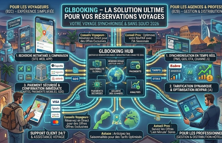 glbooking – La solution ultime pour vos réservations voyages